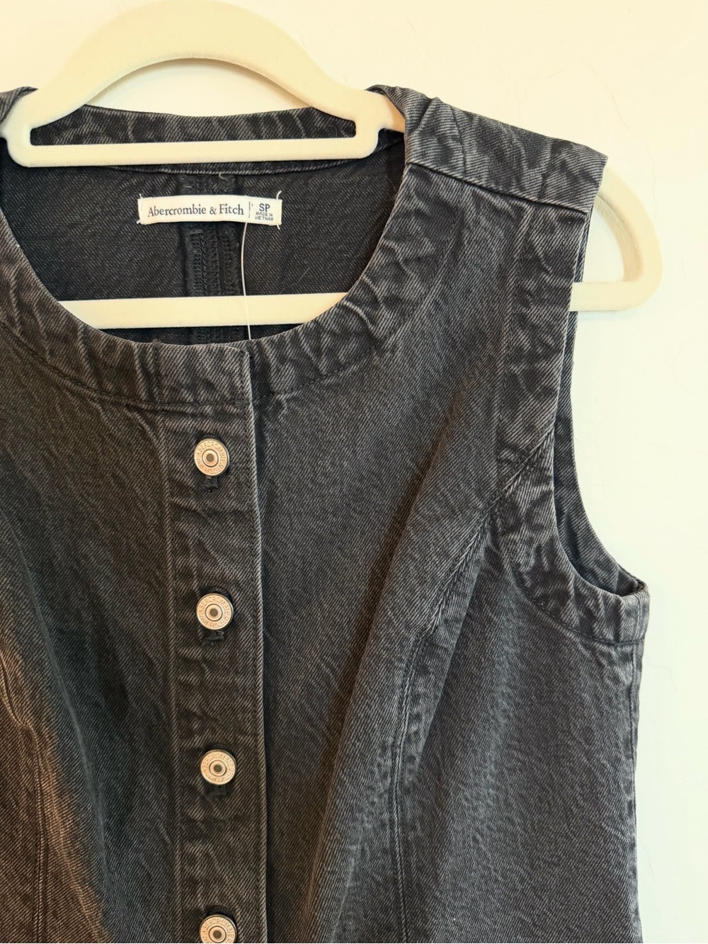 Abercrombie & Fitch Mara High-Neck Vest Mini Dress - Picture 3 of 6